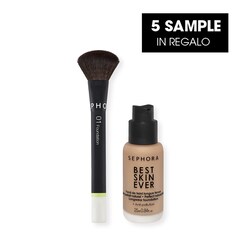Pennello per fondotinta 01 + Fondotinta Best Skin Ever, SEPHORA COLLECTION